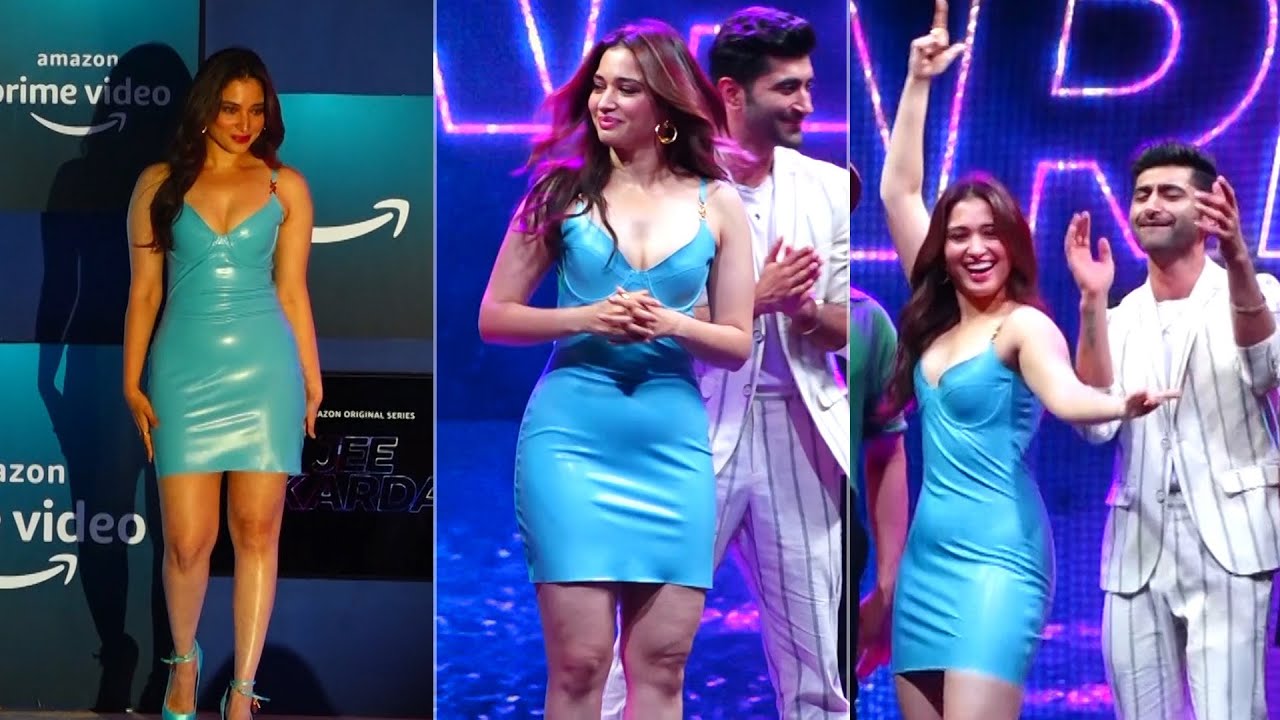 Actress Tamannaah Visuals @ #JeeKarda Launch |  Amazon Prime Video | Manastars