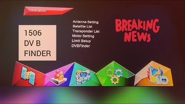 1506 NEW SOFTWARE WITH DVB FINDER OPTION