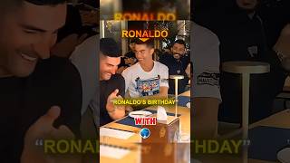 Cristiano Ronaldo’s Heartwarming Birthday Surprise#shorts #soccer