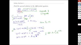 Unit 16-5 Modelling-Drug Dosing - MATH 121