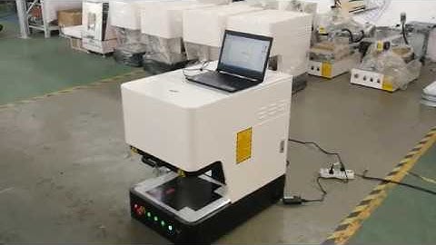 Newest mini enclosed laser marking machine