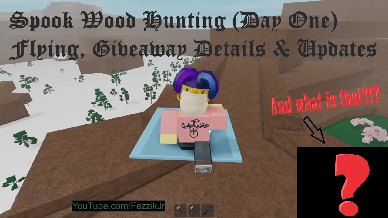 Roblox Lumber Tycoon 2 Hunting For Spook Wood Day 01 - roblox lumber tycoon 2 glass panes youtube