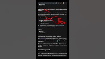 Intune 2306 June Month Service Release Updates