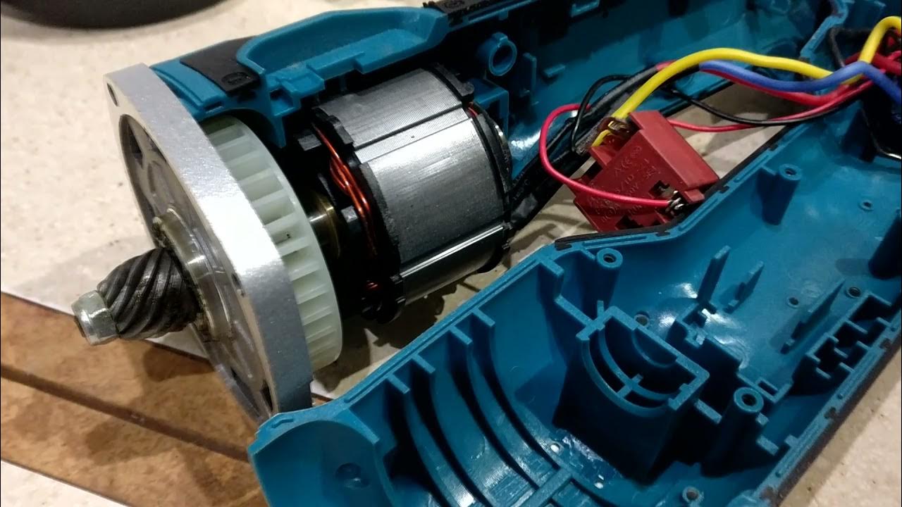 Бесщеточная УШМ ( Болгарка ) Drillpro 125 мм разбор - YouTube