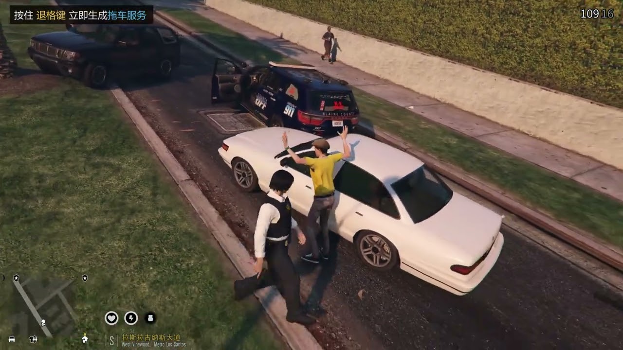 追击罪犯最优搭档-狗哥！就是有点不太听话 #大型单机游戏 #电脑游戏 #还得是主机大作