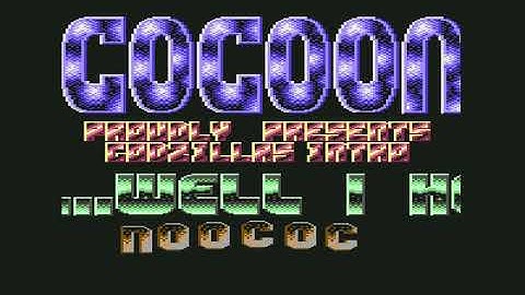 godzillas intro cocoon ! Commodore 64 (C64)