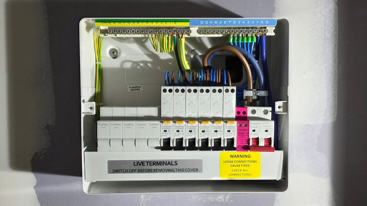 Step By Step Fuseboard installation Video