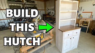 You DON'T Need More Cabinets…Build this Hutch Instead!