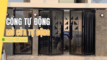 Cổng Tự Động Âm Sàn Huế - Giải Pháp Mở Cửa Tự Động | ✅ Funas - Đà Nẵng