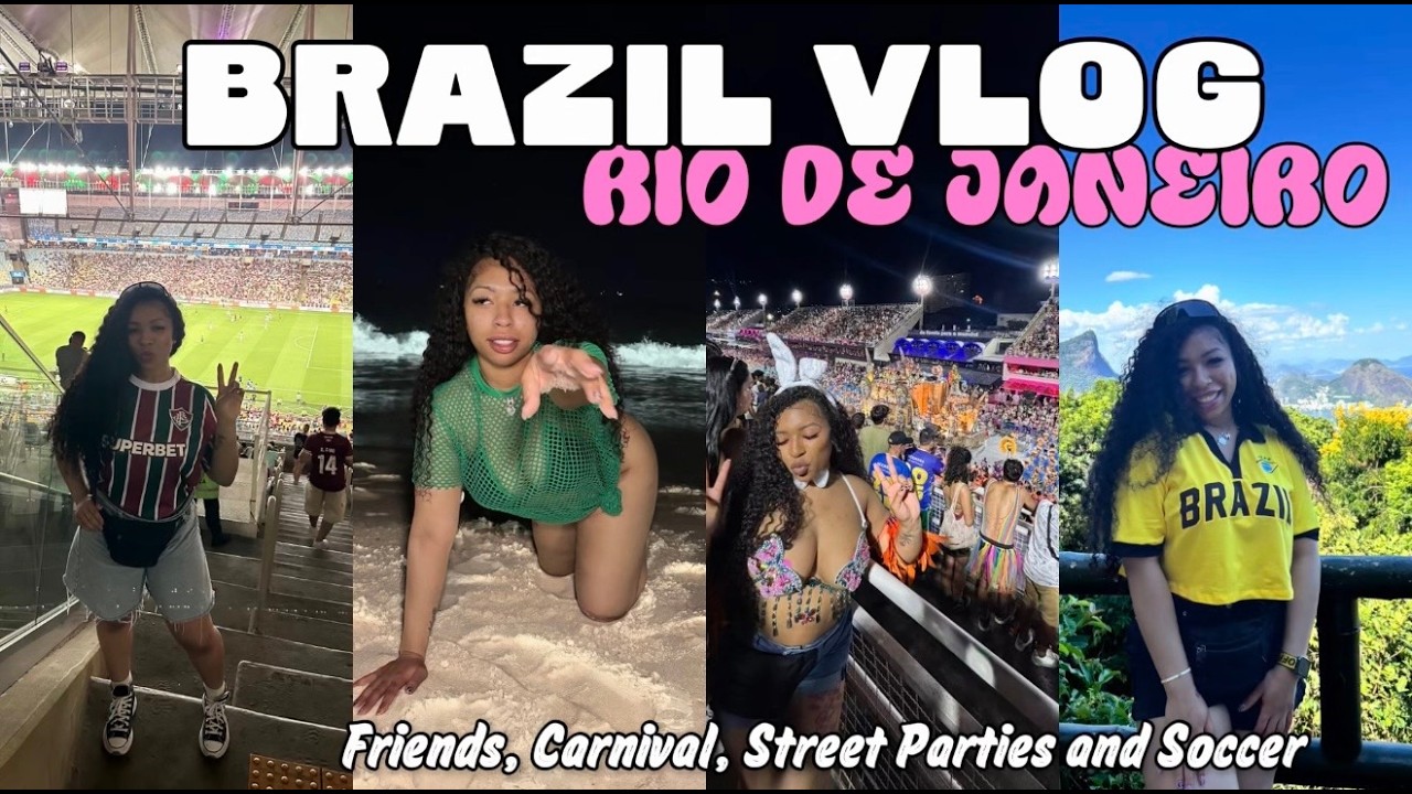 BRAZIL VLOG | WE ALMOST WENT TO JAIL?! CARNIVAL, STREET PARTIES AND MORE