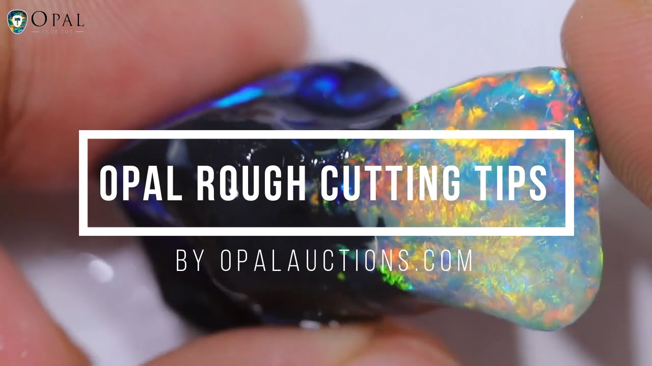 Opal Cutting Tips for Beginners Opal Auctions YouTube