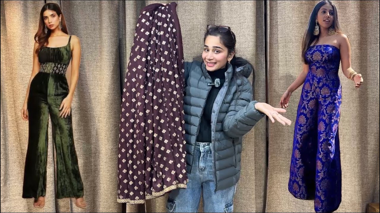 “Kisi Ne Socha Bhi Nahi Hoga! Purane Lehenga Se Itna Stylish Jumpsuit ban jaega!!