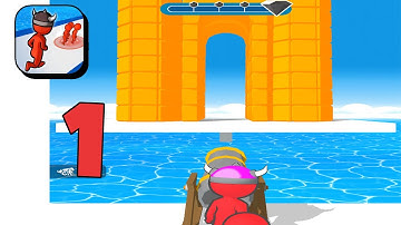 Crowd Battle 3D All Levels Gameplay Walkthrough (iOS,Android) | Levels 5-10.