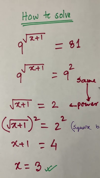 short-math-trick-how-to-solve-9-x-1-81-youtube