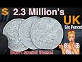 To 3 ultra uk six pence rare six pence coins worth up millions of dollars pence worth money