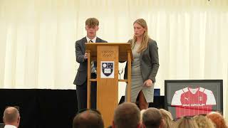 Head Boy and Head Girl Speech, Speech Day 2022