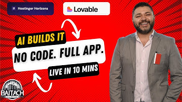Hostinger Horizons & Lovable: Build and Launch Your Own App built by AI (No Code Step-by-Step Guide)