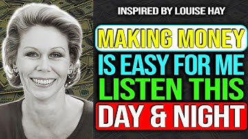 Louise Hay - Manifest Money in 24 Hours or Less - Guided Meditation (IT WORKS!!)