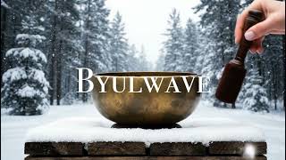 Deep Sleep & Mind Reset with 528Hz Singing Bowl | 1 Hour of Healing Meditation in Snowy Forest
