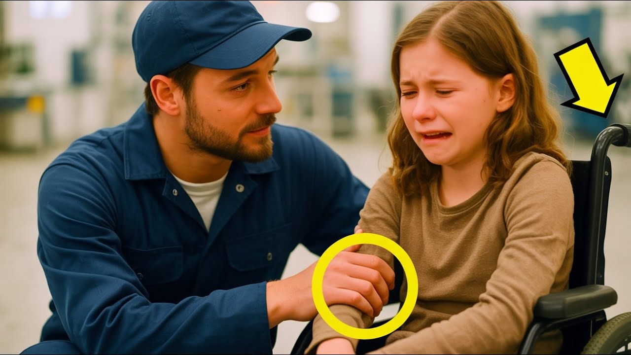 MECHANIKER TRÖSTET MÄDCHEN IM ROLLSTUHL… UNWISSEND, DASS SIE TOCHTER DES FABRIKBESITZERS WAR