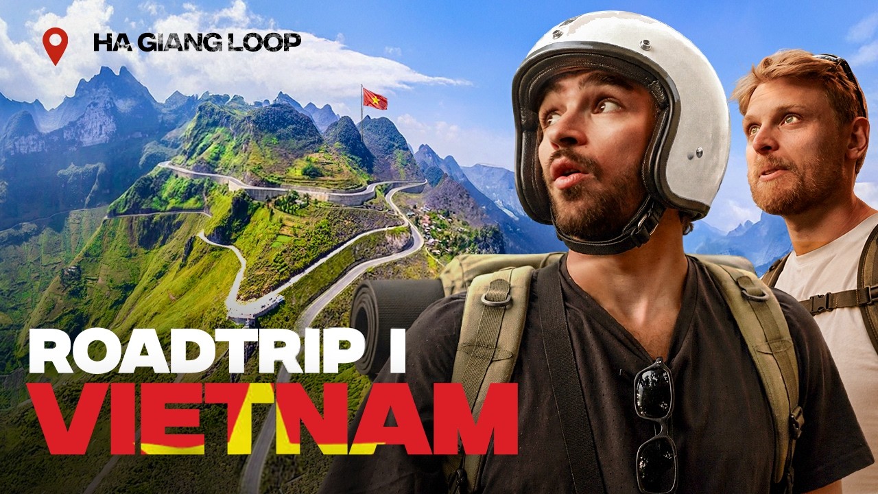 Motorcykel-roadtrip genom norra Vietnam