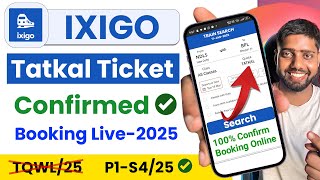 ixigo tatkal ticket booking || ixigo tatkal ticket kaise book kare || ixigo train ticket booking screenshot 3
