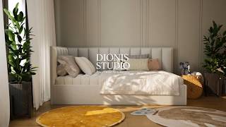 High-End Furniture 3D Animation | "Sofi Kid" Bed Visualization