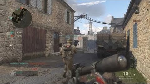 Cod WW2 Cross map no scope