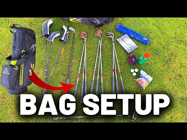 Step-by-step: how to organize golf bag pockets