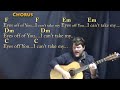 The blowers daughter damien rice strum guitar cover lesson with chordslyrics  capo 4th
