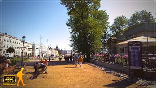 Helsinki, Finland Summer Walk Downtown To The Market Square