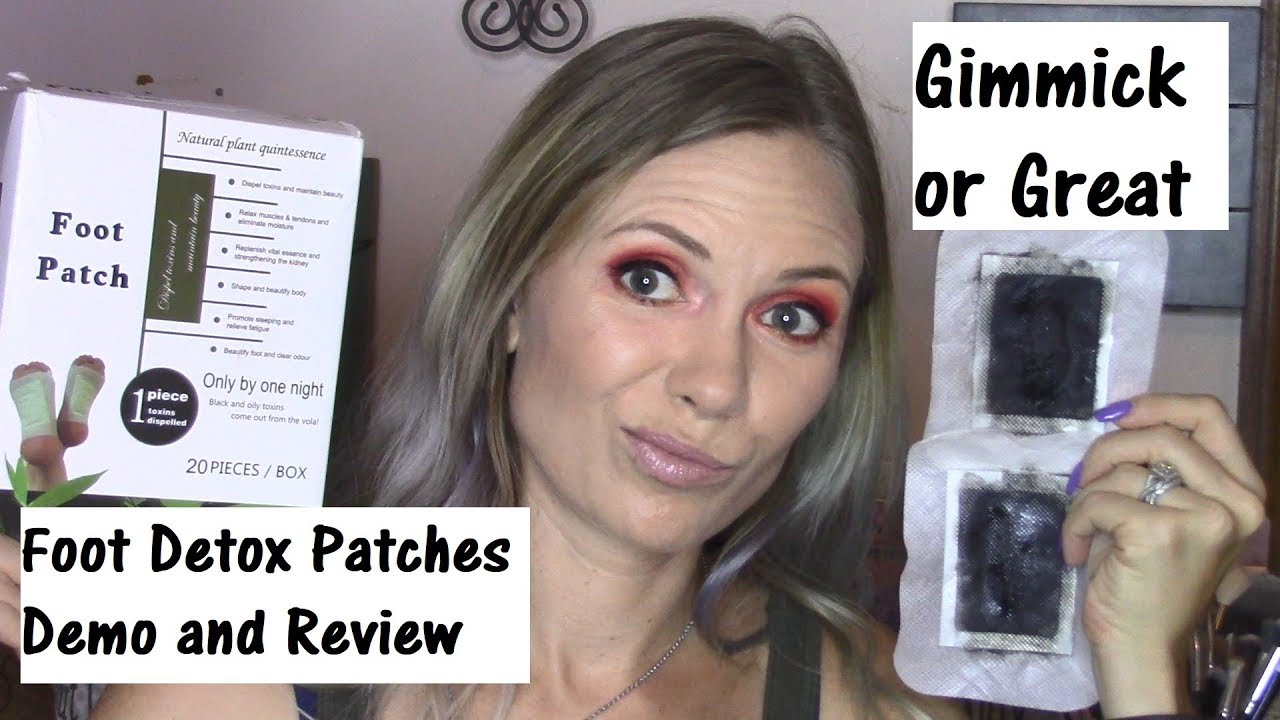 Foot Detox Patches Demo and Review Gimmick or Great?? YouTube