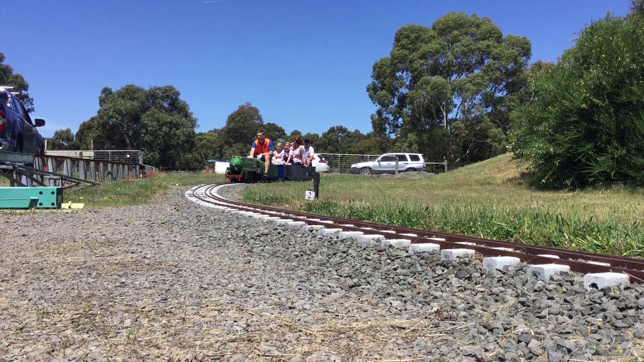 C38 3801 at Invermay Miniature Railway. Ballarat Society of Model