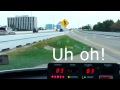 Running radar on a busy highway