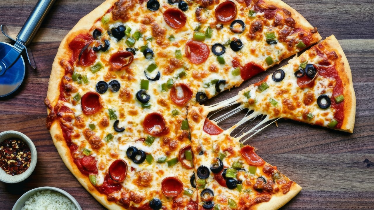 Пицца без дрожжей: хрустящая и мягкая за 30 минут (волшебство разрыхлителя!)