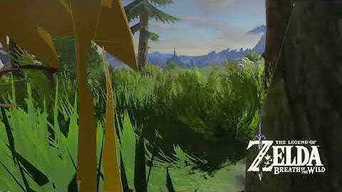 I clipped through the shrine of resurrection and I broke the first Breath of the Wild cutscene