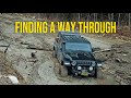 Finding A Way Through | Our Jeep Gladiator battles DEEP MUD slides off-road!