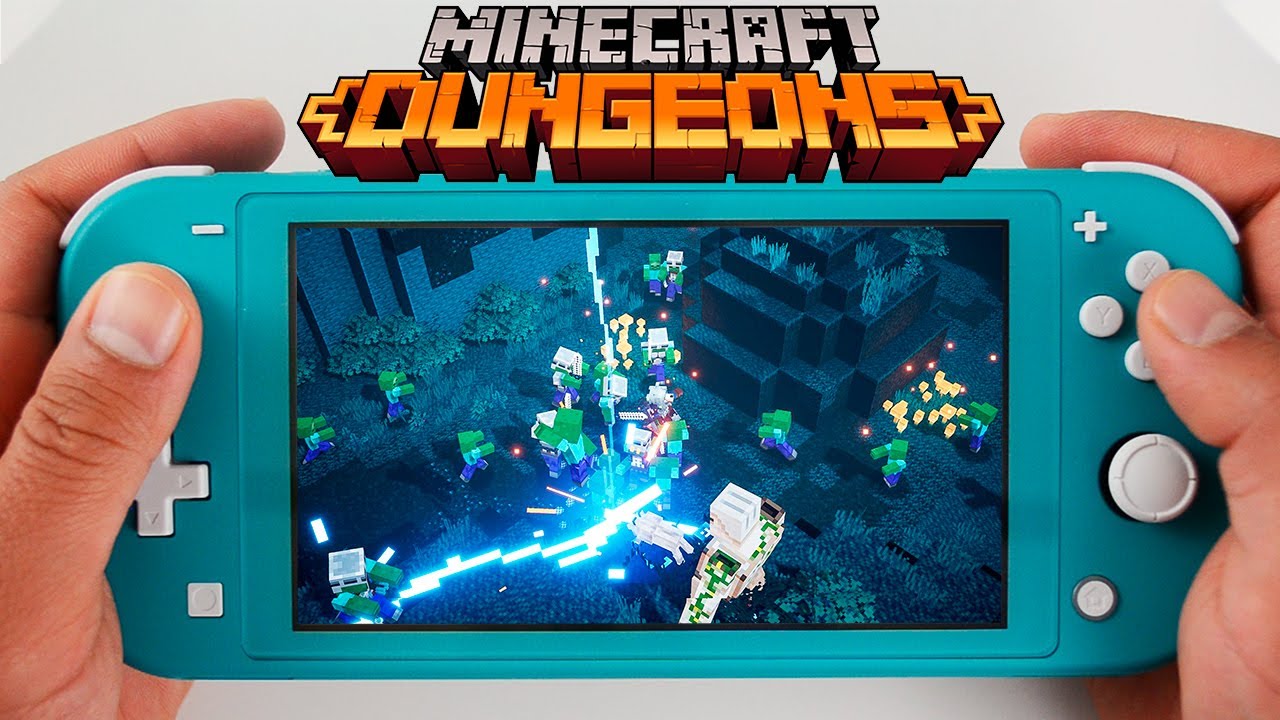 Dungeons nintendo switch. Майнкрафт на Нинтендо свитч. Нинтендо спивич майнкрафт. Нентендесвич маинкрафт. Нинтендо свитч Лайт.