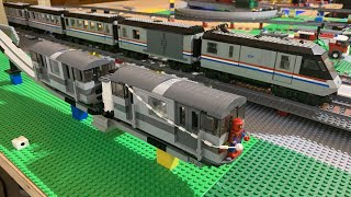 Neues Lego Stadt Update - Monorail - erste Testfahrt vom Hogwarts Express- neue Bäume