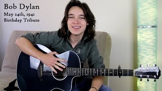 Video thumbnail of "Knockin' on Heaven's Door - Bob Dylan [Tribute Cover] by Dalton Cyr"