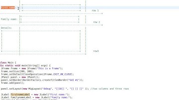 MigLayout Manager - How to Build GUI #1