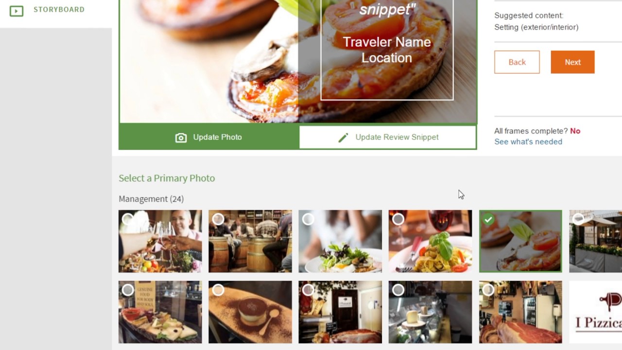 TripAdvisor launches Storyboard for Restaurants