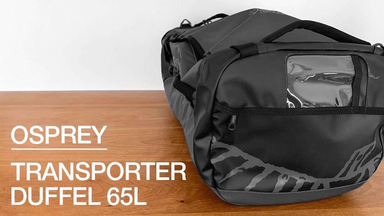 Osprey Transporter Duffel 65L - YouTube