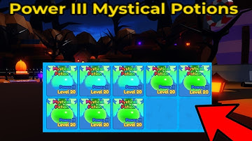 Enchanting 8 *MYSTICAL POTIONS* Power lll In Mining Sim 2!