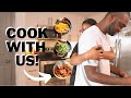 MY HUSBAND JOINED ME IN THE KITCHEN! - MEAL PREP WITH US!