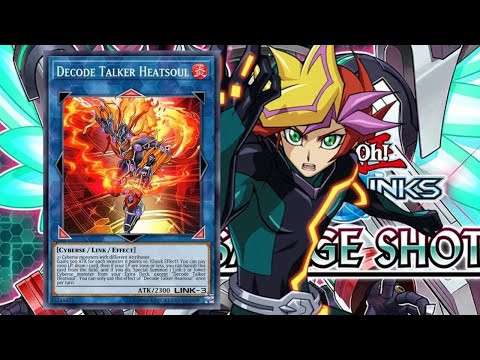 Yu Gi Oh Duel Links First Time Playmaker Link Summons Decode Talker Heatsoul