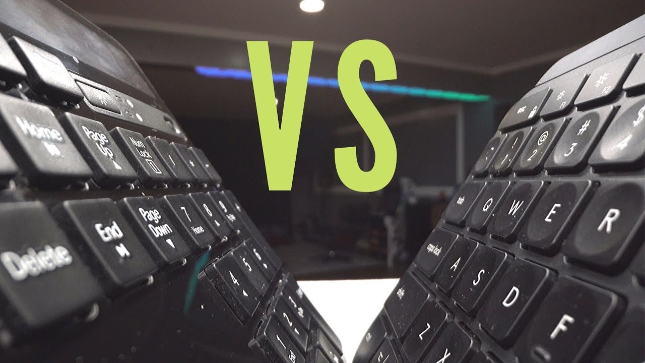 skylle Takke Patent Logitech MX Keys VS K750 Solar Keyboard - YouTube