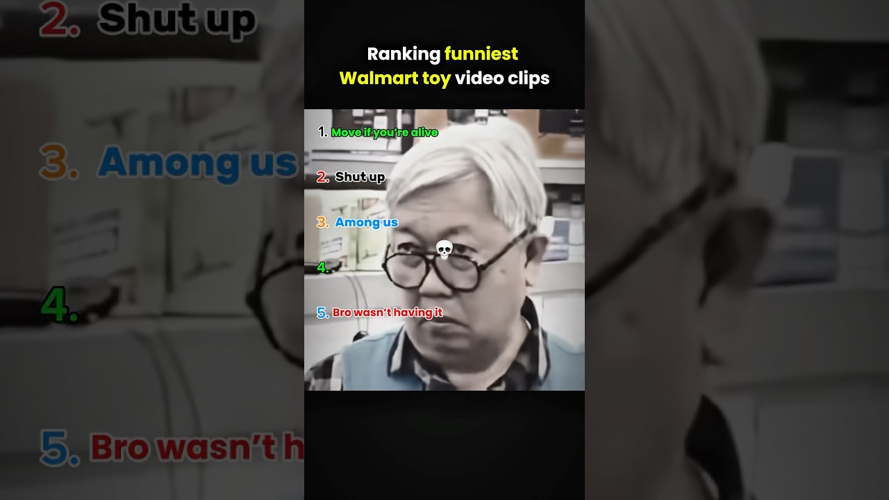 Ranking funniest walmart toy video clips 