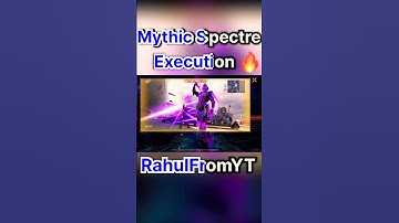 Mythic Spectre with new Mythic Execution 🔥😍 - CODM #callofduty #codm #shorts #spectre #new #fun