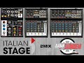 Микшеры Italian Stage 2MIX4XU, 2MIX6XU и 2MIX8XU (с возможностью записи)